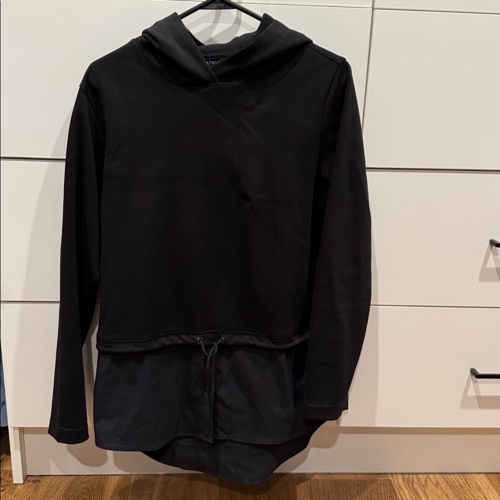Athleta Black Hooded sweatshirt